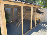 ★★ Walk-In Chicken Coop 8' Wide ★★